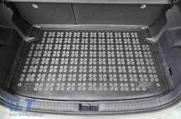 Gummimatte für den Kofferraum von Rezaw-Plast geeignet für Toyota Yaris Hybrid nach 2023, mit dem Kofferraumboden in der oberen Position, 1 Stück, schwarz-image-6218958
