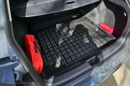 Gummimatte für den Kofferraum von Rezaw-Plast geeignet für Volkswagen Golf VIII Kombi, Mild Hybrid nach 2019 mit dem Kofferraumboden in der unteren Position-image-6218978