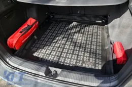 Gummimatte für den Kofferraum von Rezaw-Plast geeignet für Volkswagen Golf VIII Kombi, Mild Hybrid nach 2019 mit dem Kofferraumboden in der unteren Position-image-6218979