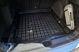 Gummimatte für den Kofferraum von Rezaw-Plast geeignet für Volkswagen Golf VIII Kombi, Mild Hybrid nach 2019 mit dem Kofferraumboden in der unteren Position-image-6218981