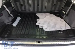 Gummimatte für den Kofferraum von Rezaw-Plast geeignet für Audi Q7 2015-2020, Q7 nach 2020 mit 5 oder 7 Sitzen und umgeklappten 3. Sitzreihe-image-6219294