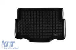 image-18-Gummimatte für den Kofferraum von Rezaw-Plast geeignet für Jeep Avenger nach 2022 mit dem Kofferraumboden in der unteren Position, ohne Hybridversion, 1 Stück, schwarz