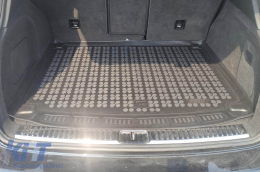 Gummimatte für den Kofferraum von Rezaw-Plast geeignet für Porsche Cayenne 2010-2017 ohne Subwoofer, schwarz-image-6220174