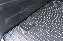 Gummimatte für den Kofferraum von Rigum geeignet für Citroën Berlingo, Peugeot Partner mit 5 Sitzen nach 2008-image-6224748