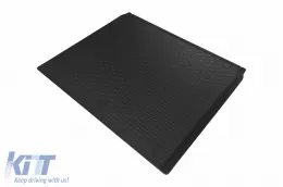 Gummimatte für den Kofferraum von Rigum geeignet für Fiat Doblo nach 2010, Opel Combo 5 Sitze nach 2012, schwarz-image-6224806