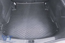 Gummimatte für den Kofferraum von Rigum geeignet für Ford Mondeo Limousine nach 2007, mit kleinem Ersatzrad-image-6224885