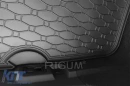 Gummimatte für den Kofferraum von Rigum geeignet für Hyundai i30 Kombi nach 2019 mit seitlichen Stauraumfächern-image-6224974