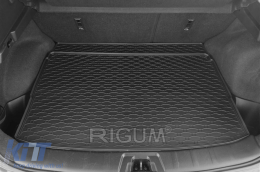 Gummimatte für den Kofferraum von Rigum geeignet für Nissan Qashqai 2014-2021 mit dem Kofferraumboden in der oberen oder unteren Position-image-6225392