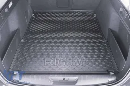 Gummimatte für den Kofferraum von Rigum geeignet für Peugeot 308 Kombi nach 2014, schwarz-image-6225483