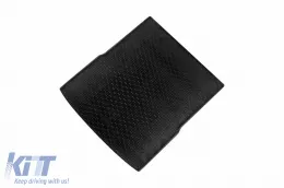 Gummimatte für den Kofferraum von Rigum geeignet für Volkswagen Passat B6 Kombi 2005-2010, Passat B7 Kombi 2010-2014, schwarz-image-6225819