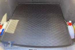Gummimatte für den Kofferraum von Rigum geeignet für Volkswagen Golf 5 Kombi 2003-2008, Golf 6 Kombi 2008-2013, schwarz-image-6225960