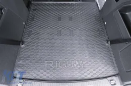 Gummimatte für den Kofferraum von Rigum geeignet für Ford Grand Tourneo Connect nach 2022, Volkswagen Caddy Maxi nach 2021-image-6226000
