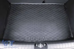 Gummimatte für den Kofferraum von Rigum geeignet für Kia Stonic nach 2017, Version ohne verstellbaren Kofferraumboden-image-6243425