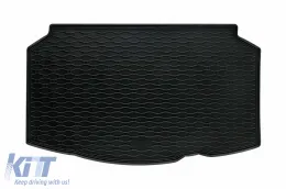 image-50-Gummimatte für den Kofferraum von Rigum geeignet für Toyota Yaris, Yaris Hybrid nach 2020, Mazda 2 Hybrid nach 2022, schwarz