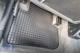 Gummimatten Gumarny Zubri geeignet für Alfa Romeo 147 2000-2010, 4-teiliges Set, schwarze Farbe-image-6251379