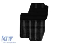 Gummimatten Gumarny Zubri geeignet für Alfa Romeo 156 1997-2005, 4-teiliges Set, schwarze Farbe-image-6251381
