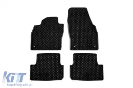 image-38-Gummimatten Gumarny Zubri geeignet für Audi A1, Seat Ibiza, Arona, Volkswagen Polo nach 2017, Skoda Fabia nach 2021, 4-teiliges Set, schwarze Farbe