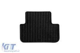 Gummimatten Gumarny Zubri geeignet für Audi A4 Limousine, Kombi 2007-2015, A5 Sportback 2009-2016, 4-teiliges Set, schwarze Farbe-image-6254146