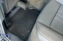 Gummimatten Gumarny Zubri geeignet für Audi Q5, Hybrid nach 2017, 4-teiliges Set, schwarze Farbe-image-6254449