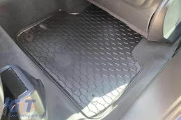 Gummimatten Gumarny Zubri geeignet für Audi Q7 nach 2015, Audi Q8 nach 2018, 4-teiliges Set, schwarze Farbe-image-6252097
