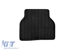 Gummimatten Gumarny Zubri geeignet für BMW 3er Serie E46 Limousine, Kombi, Coupé, Kompakt, Cabrio 1998-2004, 4-teiliges Set, schwarze Farbe-image-6232064