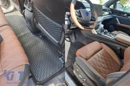 Gummimatten Gumarny Zubri geeignet für BYD Tang EV nach 2018, 3-teiliges Set, schwarze Farbe-image-6231985