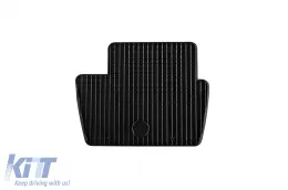 Gummimatten Gumarny Zubri geeignet für Citroen C4 2004-2010, Peugeot 307 2001-2007, 4-teiliges Set, schwarze Farbe-image-6251232