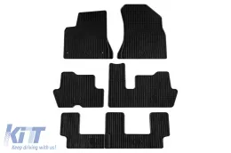 image-69-Gummimatten Gumarny Zubri geeignet für Citroen C4 Picasso, C4 Grand Picasso 2007-2013, 6-teiliges Set, schwarze Farbe