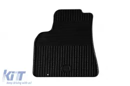 Gummimatten Gumarny Zubri geeignet für Citroen Berlingo, Peugeot Partner 2008-2018, 4-teiliges Set, schwarze Farbe-image-6251693