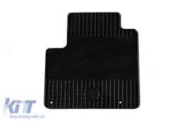 Gummimatten Gumarny Zubri geeignet für Citroen C5 2008-2017, 4-teiliges Set, schwarze Farbe-image-6251750