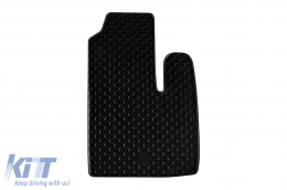 Gummimatten Gumarny Zubri geeignet für Fiat Doblo 2000-2009, 4-teiliges Set, schwarze Farbe-image-6251931