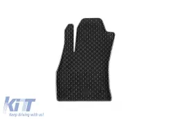 Gummimatten Gumarny Zubri geeignet für Fiat Doblo II, III nach 2009, 2-teiliges Set, schwarze Farbe-image-6254242