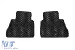 Gummimatten Gumarny Zubri geeignet für Ford Tourneo Courier nach 2023 mit 5 Sitzen, 4-teiliges Set, schwarze Farbe-image-6232211