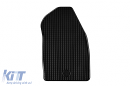 Gummimatten Gumarny Zubri geeignet für Ford Fiesta 2009-2016, Fusion 2005-2012, 4-teiliges Set, schwarze Farbe-image-6251782
