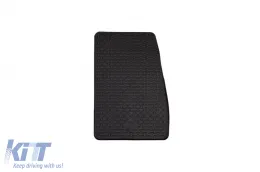 Gummimatten Gumarny Zubri geeignet für Ford Tourneo Courier nach 2023 mit 2 Sitzen, 2-teiliges Set, schwarze Farbe-image-6254825
