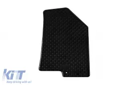 Gummimatten Gumarny Zubri geeignet für Hyundai i40 Limousine, Kombi 2011-2019, 4-teiliges Set, schwarze Farbe-image-6251889