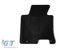 Gummimatten Gumarny Zubri geeignet für Hyundai i30 2012-2016, 4-teiliges Set, schwarze Farbe-image-6251894
