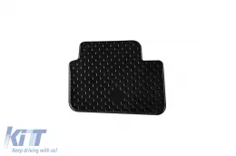 Gummimatten Gumarny Zubri geeignet für Hyundai i30 Hatchback, Kombi, Fastback, Hybrid, MHeV, Ioniq nach 2017, Kia Ceed, Proceed, Xceed, Hybrid, MHeV nach 2019, 4-teiliges Set, schwarze Farbe-image-6254454