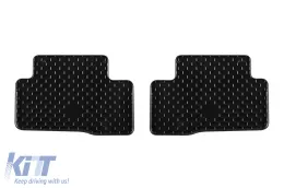 Gummimatten Gumarny Zubri geeignet für Hyundai Tucson Hybrid HEV/PHEV nach 2020, KIA Sportage Hybrid HEV/PHEV nach 2021, 4-teiliges Set, schwarze Farbe-image-6254666