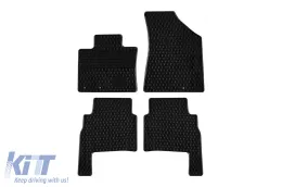 image-34-Gummimatten Gumarny Zubri geeignet für Kia Sorento 2009-2012, 4-teiliges Set, schwarze Farbe