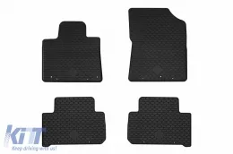 Gummimatten Gumarny Zubri geeignet für Kia Sorento Diesel nach 2020, 4-teiliges Set, schwarze Farbe-image-6252433