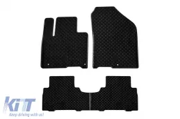 image-76-Gummimatten Gumarny Zubri geeignet für Kia Sorento 2015-2020, 4-teiliges Set, schwarze Farbe