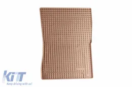 Gummimatten Gumarny Zubri geeignet für Mercedes G-Klasse W463 1990-2018 mit kurzem Radstand, 5-teiliges Set, beige Farbe-image-6231811