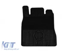 Gummimatten Gumarny Zubri geeignet für Mercedes A Klasse W168 2000-2005, 4-teiliges Set, schwarze Farbe-image-6251111