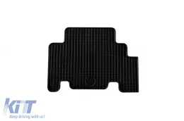 Gummimatten Gumarny Zubri geeignet für Mercedes A Klasse W168 2000-2005, 4-teiliges Set, schwarze Farbe-image-6251113
