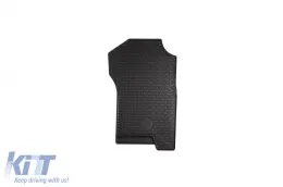 Gummimatten Gumarny Zubri geeignet für Mercedes X Klasse W470 nach 2017, 2-teiliges Set, schwarze Farbe-image-6252242