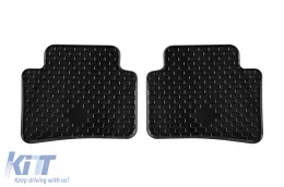 Gummimatten Gumarny Zubri geeignet für Mercedes C-Klasse W206 nach 2021, 4-teiliges Set, schwarze Farbe-image-6252532