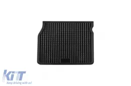 Gummimatten Gumarny Zubri geeignet für Mercedes E-Klasse W124 1984-1996, 4-teiliges Set, schwarze Farbe-image-6252702
