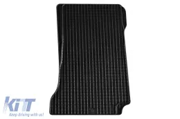 Gummimatten Gumarny Zubri geeignet für Mercedes C-Klasse W204 2007-2014, GLK X204 2009-2015, 4-teiliges Set, schwarze Farbe-image-6254150