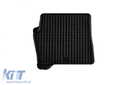 Gummimatten Gumarny Zubri geeignet für Nissan Almera 2000-2007, 4-teiliges Set, schwarze Farbe-image-6251187